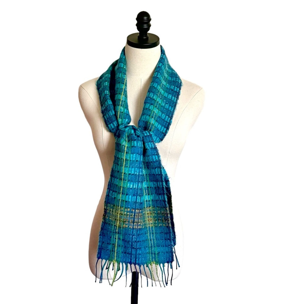 Victoire Mathieu Paris mohair wool blend scarf made in France